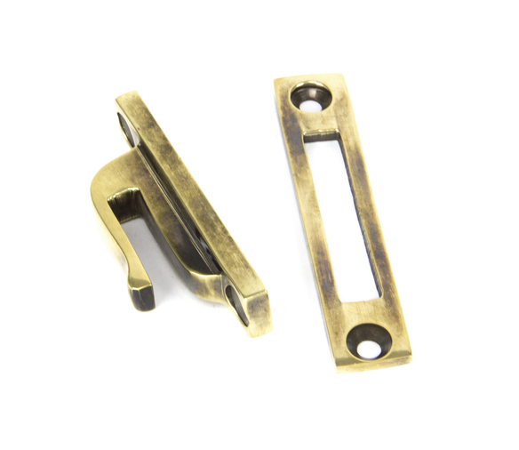 91441 - Aged Brass Locking Newbury Fastener FTA Image 2