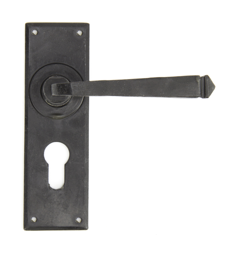 91482 - External Beeswax Avon Lever Euro Lock Set - FTA Image 1