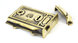 91528 - Aged Brass Davenport Rim Lock FTA Image 2 Thumbnail