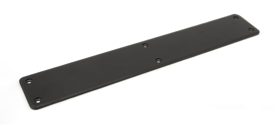 91760 - Black 400mm Plain Fingerplate - FTA Image 1