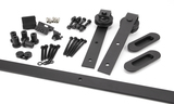 91793 - 100kg Black Sliding Door Hardware Kit (2m Track) FTA Image 1 Thumbnail