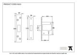 91833 - PVD 2½'' 5 Lever BS Deadlock KA - FTA Image 2 Thumbnail
