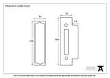 91837 - Electro Brassed ½'' Rebate Kit For 91073 - FTA Image 2 Thumbnail