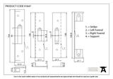 91847 - Black ½'' Euro Dead Lock Rebate Kit - FTA Image 2 Thumbnail