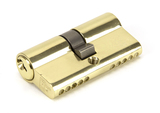 91853 - Lacquered Brass 30/30 Euro Cylinder Image 1 Thumbnail