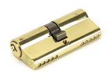 91854 - Lacquered Brass 35/35 Euro Cylinder Image 1 Thumbnail