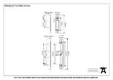 91910 - Bright Zinc Plated Espag Keep Set - 57mm Door - FTA Image 2 Thumbnail
