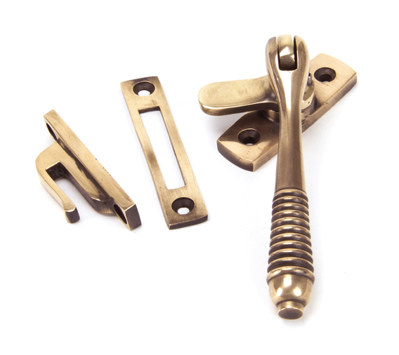 91944 - Polished Bronze Locking Reeded Fastener - FTA Image 1