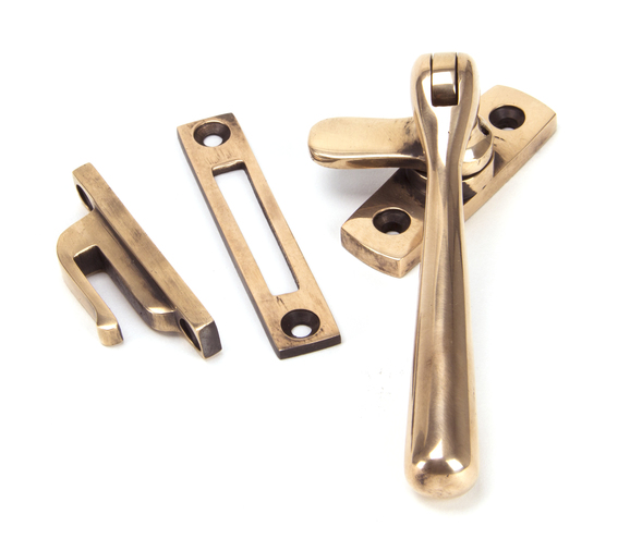 91951 - Polished Bronze Locking Newbury Fastener - FTA Image 1