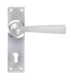 91967 - Satin Chrome Straight Lever Lock Set - FTA Image 1 Thumbnail