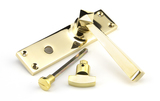 91971 - Polished Brass Straight Lever Bathroom Set - FTA Image 2 Thumbnail