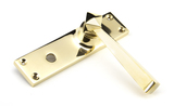 91971 - Polished Brass Straight Lever Bathroom Set - FTA Image 3 Thumbnail