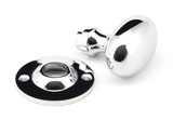 91975 - Polished Chrome Oval Mortice/Rim Knob Set - FTA Image 2 Thumbnail
