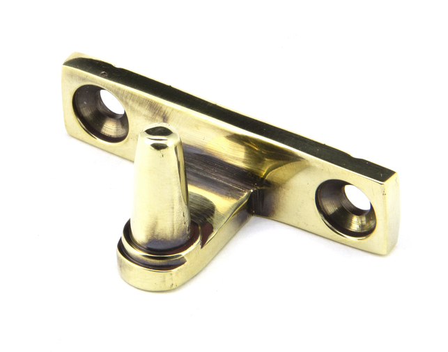 92038 - Aged Brass Cranked Stay Pin FTA Image 1