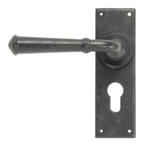 92054 - External Beeswax Regency Lever Euro Lock Set - FTA Image 1