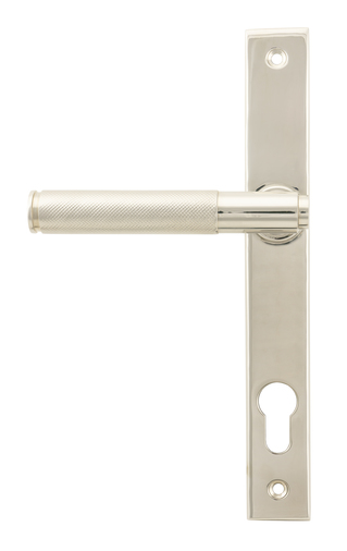 45526 - Polished Nickel Brompton Slimline Lever Espag. Lock Set - FTA Image 1