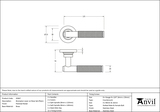 45667 - Polished Nickel Brompton Lever on Rose Set (Plain) - FTA Image 3 Thumbnail