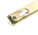 46529 - Polished Brass Newbury Slimline Lever Espag. Lock Set - FTA Image 5 Thumbnail