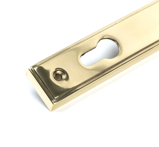 46529 - Polished Brass Newbury Slimline Lever Espag. Lock Set - FTA Image 5