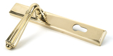 46547 - Polished Brass Hinton Slimline Lever Espag. Lock Set - FTA Image 3 Thumbnail