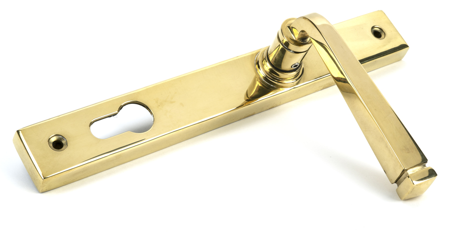 46548 - Polished Brass Avon Slimline Lever Espag. Lock Set - FTA Image 2
