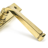 46548 - Polished Brass Avon Slimline Lever Espag. Lock Set - FTA Image 4 Thumbnail