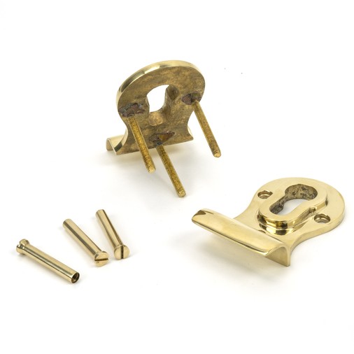 46550 - Polished Brass 50mm Euro Door Pull (Back to Back fixings) - FTA Image 3