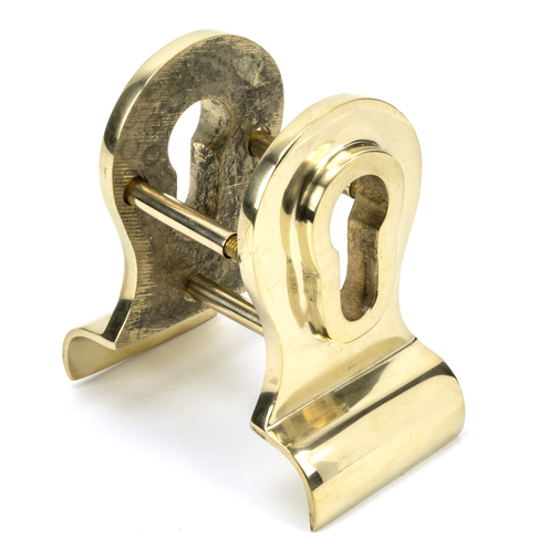 46550 - Polished Brass 50mm Euro Door Pull (Back to Back fixings) - FTA Image 1