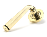 49945 - Aged Brass Avon Round Lever on Rose Set (Plain) - Unsprung FTA Image 1 Thumbnail