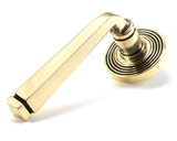 49947 - Aged Brass Avon Round Lever on Rose Set (Beehive) - Unsprung FTA Image 1 Thumbnail