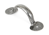 33645 - From The Anvil Pewter 4'' Bean D Handle - FTA Image 1 Thumbnail