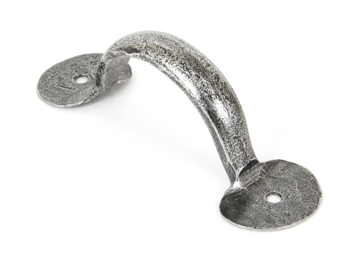 From The Anvil Pewter 4'' Bean D Handle 33645 Image 1