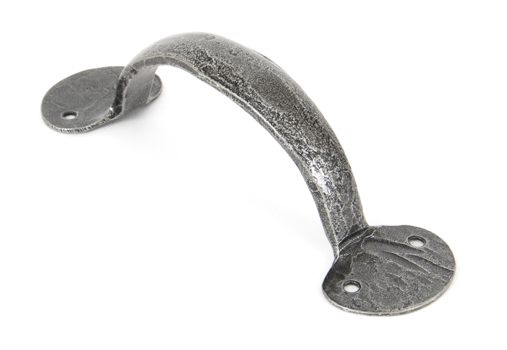 33646 - From The Anvil Pewter 6'' Bean D Handle - FTA Image 1