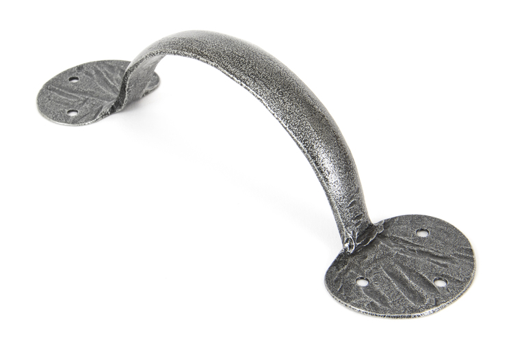 33647 - From The Anvil Pewter 8'' Bean D Handle - FTA Image 1