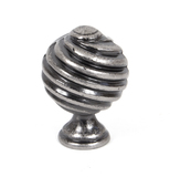 33691 - From The Anvil Pewter Twist Cabinet Knob - FTA Image 1 Thumbnail