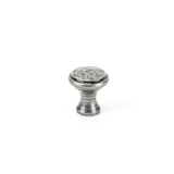 33705 - From The Anvil Pewter Hammered Cabinet Knob - Small - FTA Image 1 Thumbnail