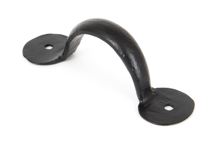 33997 - From The Anvil Black 4'' Bean D Handle - FTA Image 1