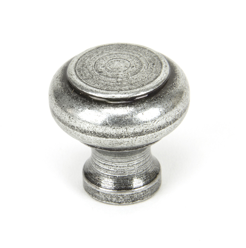 45149 - From The Anvil Pewter Regency Cabinet Knob - Small - FTA Image 1