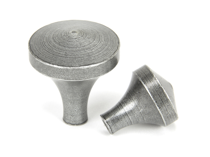 45211 - From The Anvil Pewter Shropshire Cabinet Knob - Small - FTA Image 5