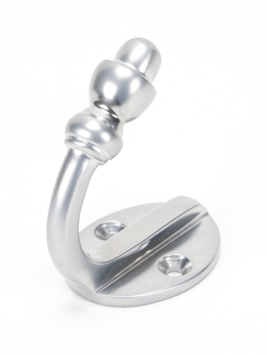 From The Anvil Satin Chrome Coat Hook 45910 Image 1
