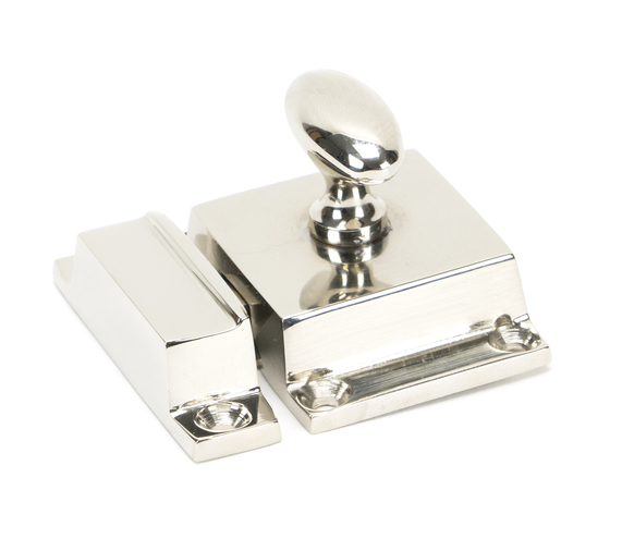 46047 - From The Anvil Polished Nickel Cabinet Latch - FTA Image 1