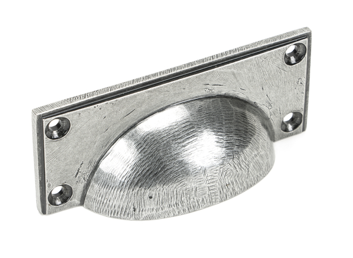 From The Anvil Pewter Art Deco Drawer Pull 46137 Image 1