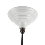 49506LG - From The Anvil Light Grey Smooth Nickel Hockley Pendant - FTA Image 2 Thumbnail