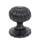 83507 - From The Anvil Black Flower Cabinet Knob - Small - FTA Image 1 Thumbnail