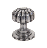 83508 - From The Anvil Natural Smooth Flower Cabinet Knob - Small - FTA Image 1 Thumbnail