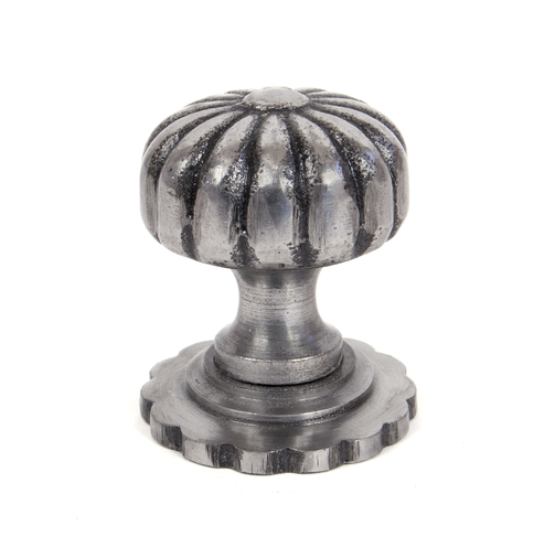 83508 - From The Anvil Natural Smooth Flower Cabinet Knob - Small - FTA Image 1