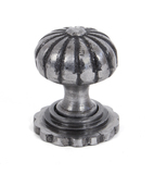 From The Anvil Natural Smooth Flower Cabinet Knob - Large 83510 Image 1 Thumbnail