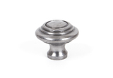 From The Anvil Natural Smooth Ringed Cabinet Knob - Small 83512 Image 1 Thumbnail