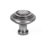 83514 - From The Anvil Natural Smooth Ringed Cabinet Knob - Large - FTA Image 1 Thumbnail