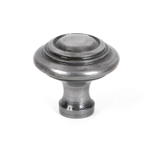 83514 - From The Anvil Natural Smooth Ringed Cabinet Knob - Large - FTA Image 1